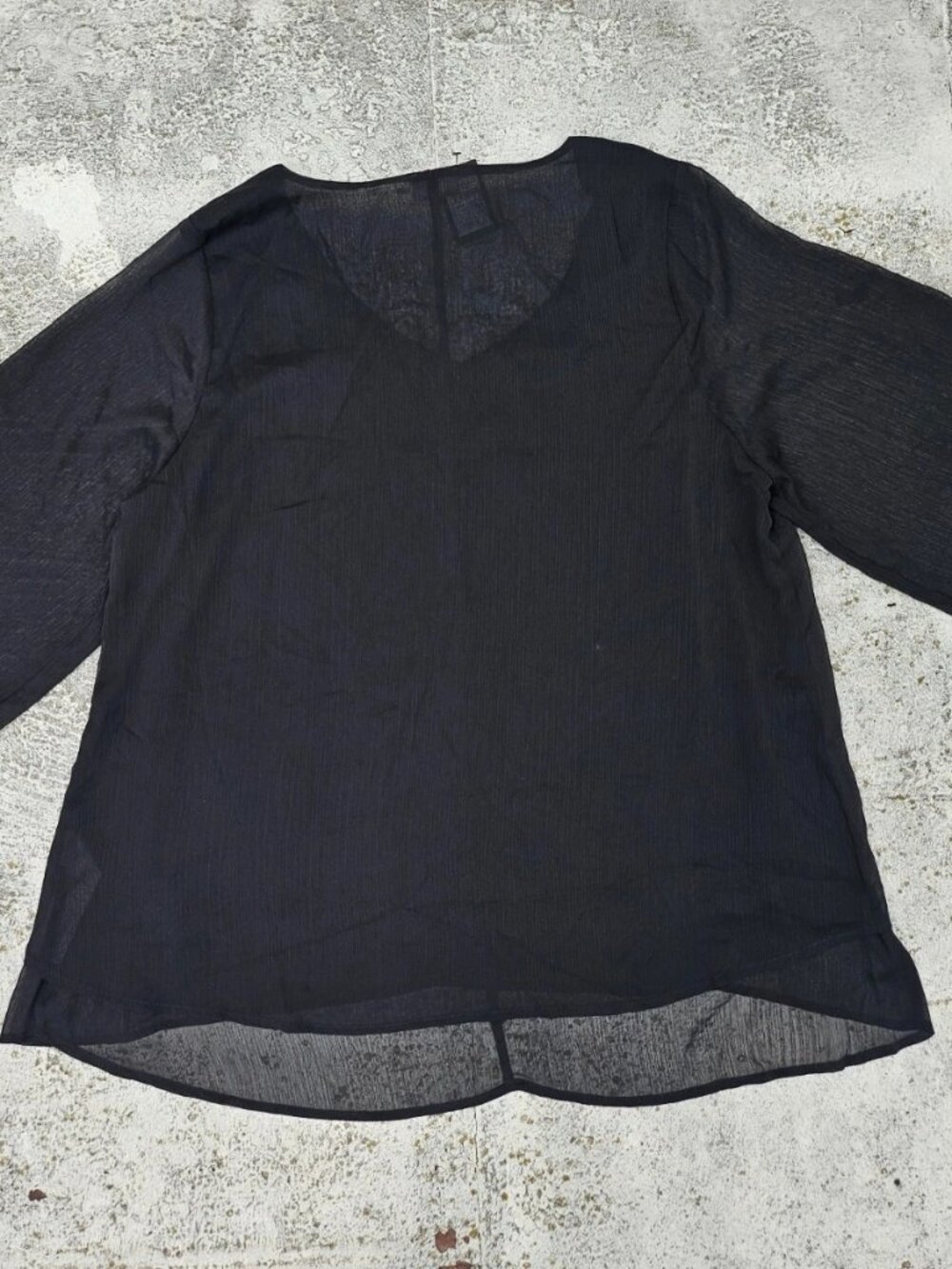 Avenue Women Top Blouse Shirt Black Size 20 Plus NWT - Picture 3 of 10